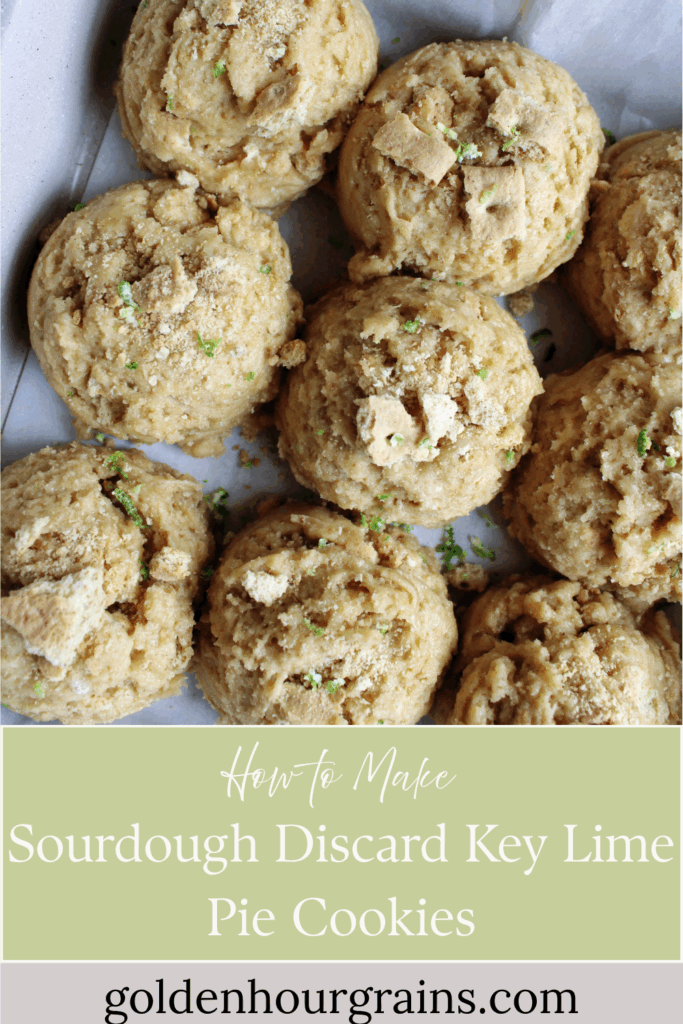 How to Make Sourdough Discard Key Lime Pie Cookies