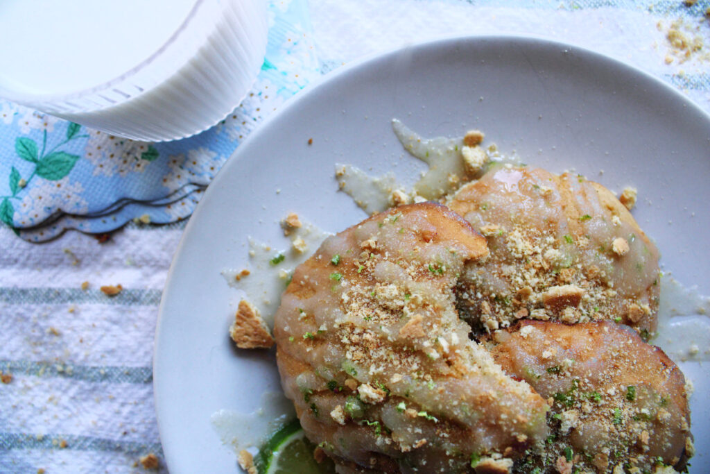How to make sourdough discard key lime cookies
