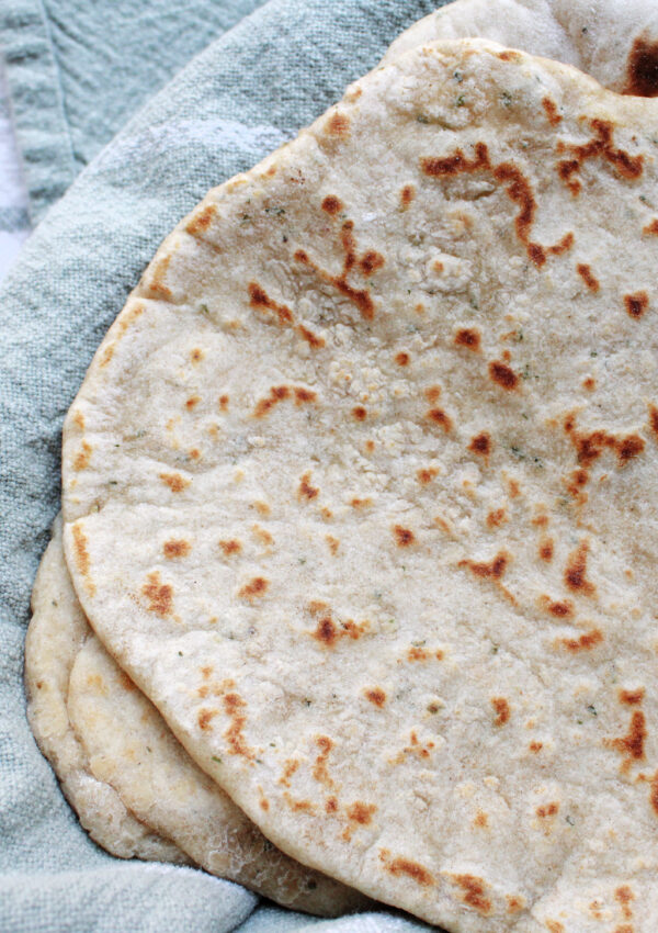 Quick and Easy Sourdough Flatbread