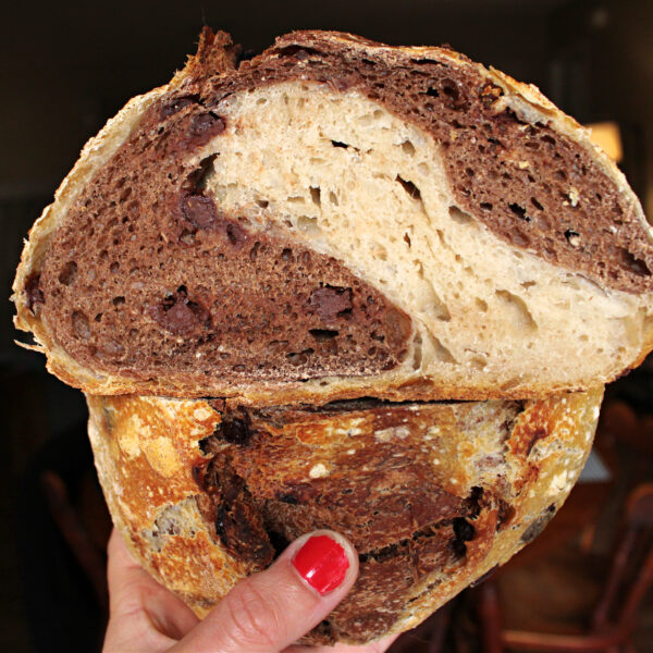 How to Make Irresistible Chocolate Swirl Sourdough  Bread