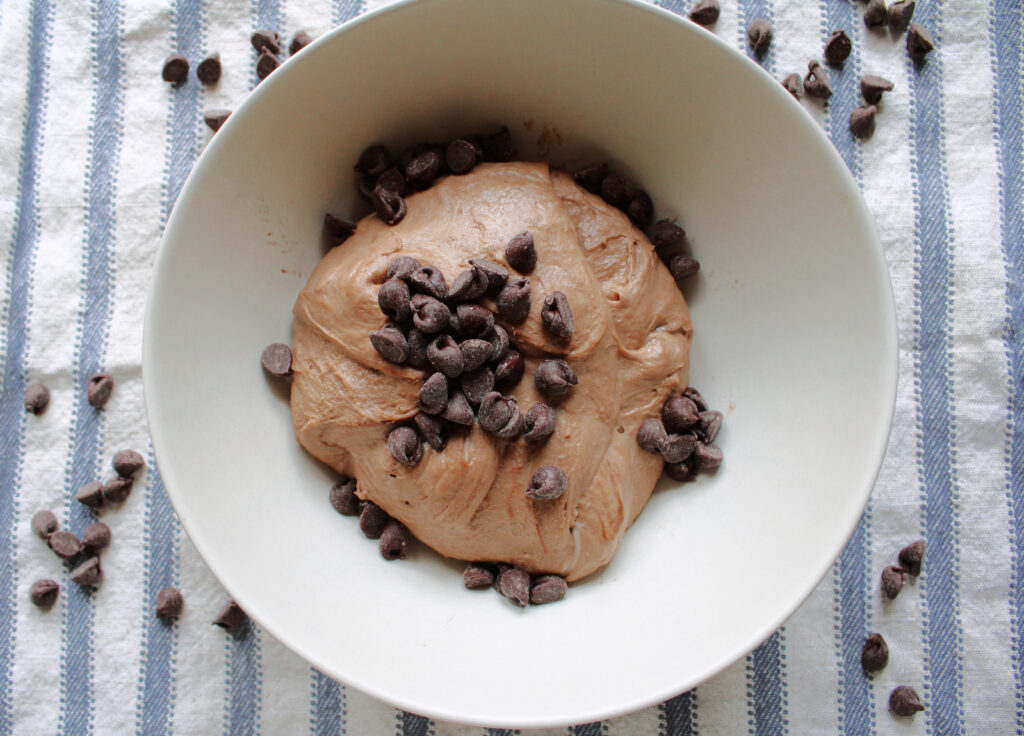 Irresistible chocolate swirl sourdough bread chocolate dough.