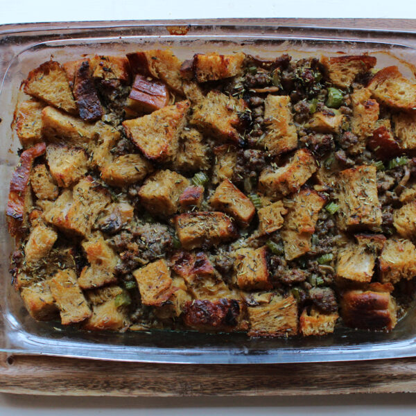 Easy Sourdough Stuffing Recipe for the Holidays