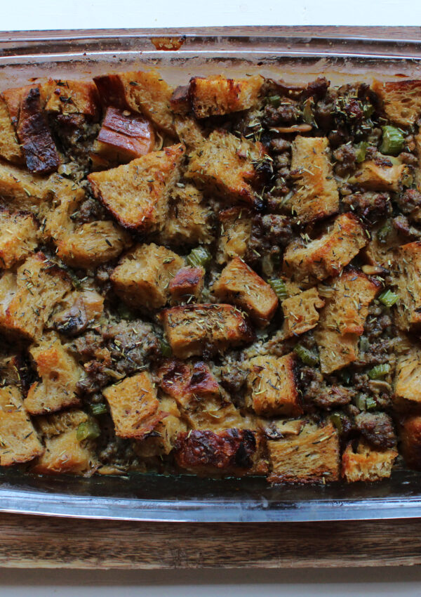 Easy Sourdough Stuffing Recipe for the Holidays