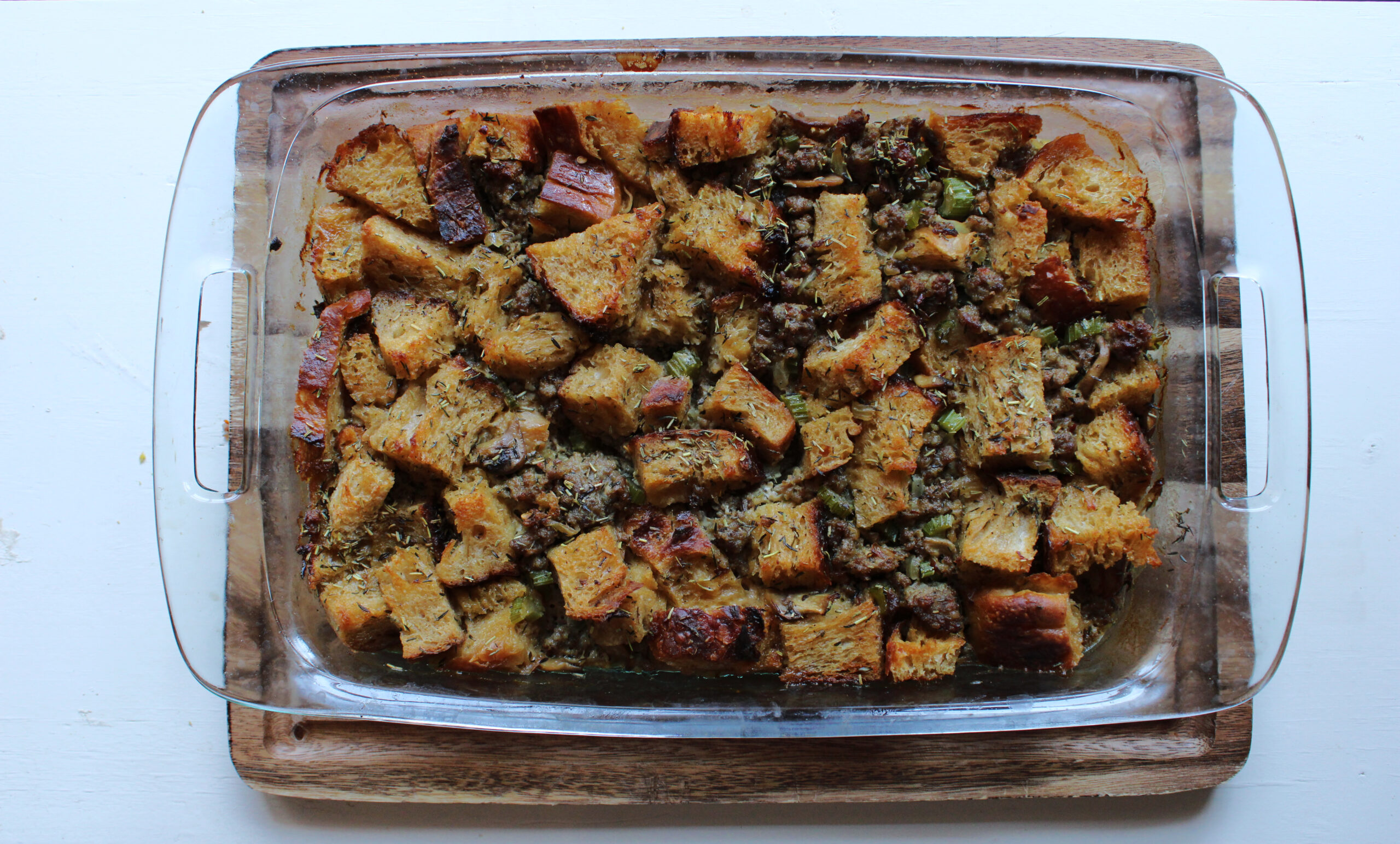 Easy Sourdough Stuffing Recipe for the Holidays