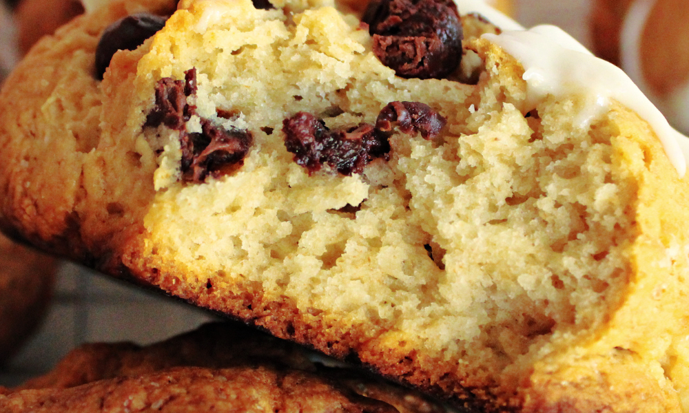 Classic Chocolate Chip Sourdough Scones