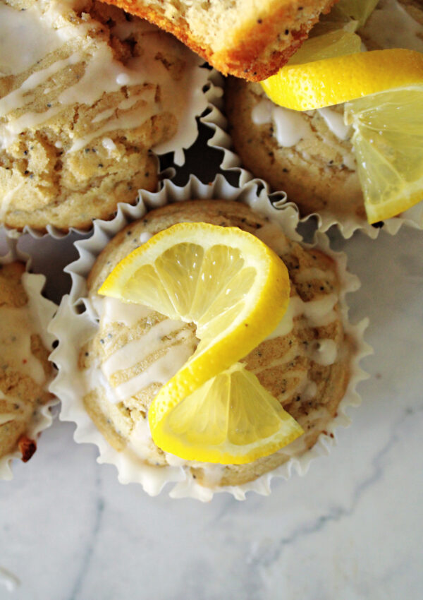 The Best Sourdough Discard Lemon Poppy Seed Muffins