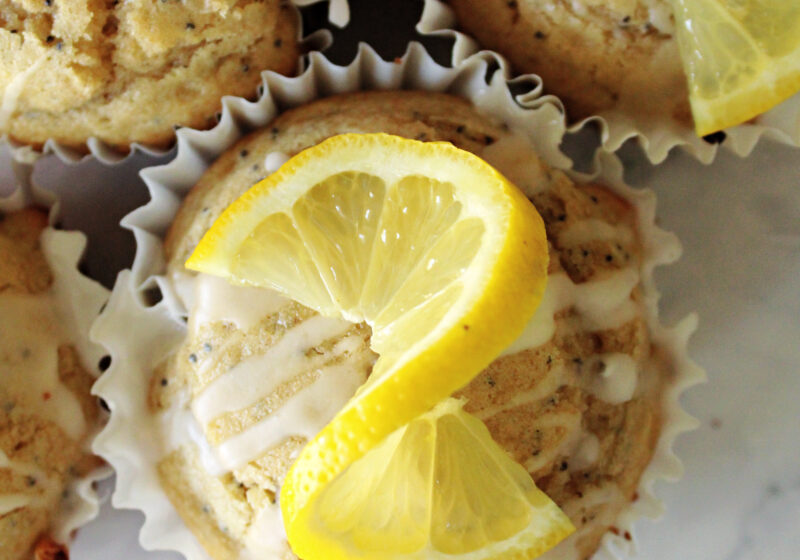 The Best Sourdough Discard Lemon Poppy Seed Muffins