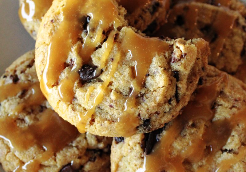 How to Make Salted Caramel Peanut Butter Cup Cookies