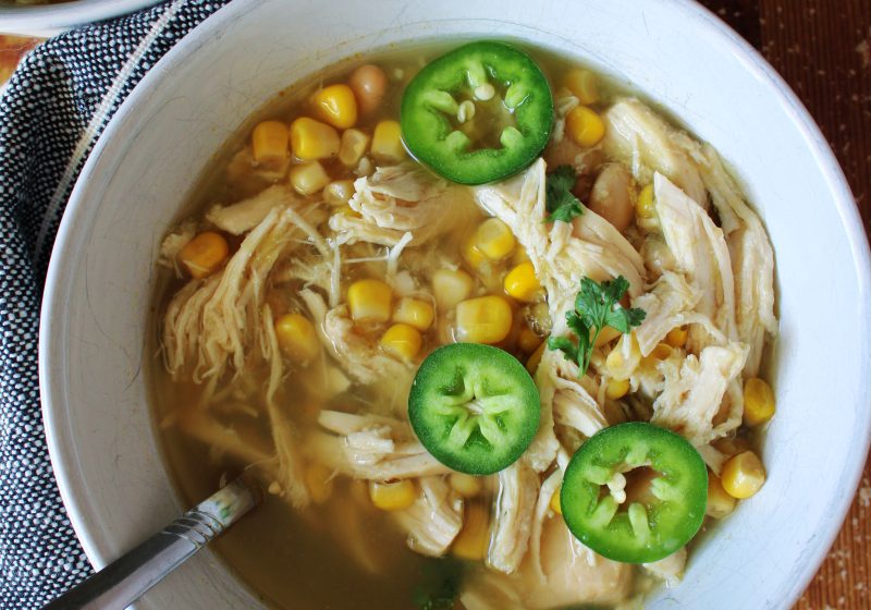 How to Make Slow Cooker White Chicken Chili