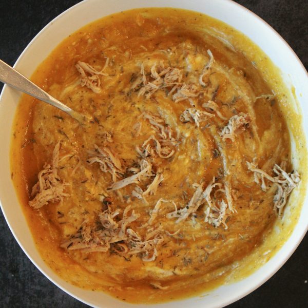 Butternut Squash and Chicken Soup Made Simple