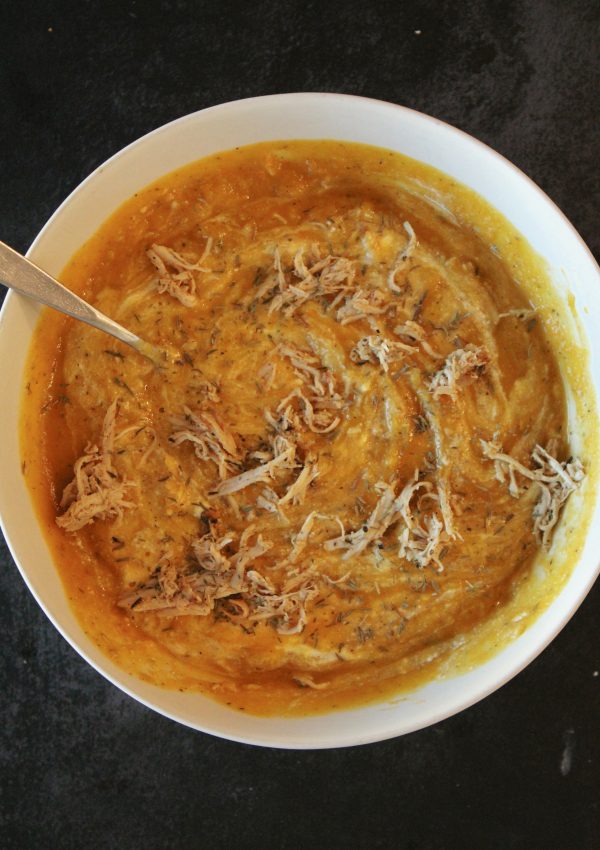 Butternut Squash and Chicken Soup Made Simple