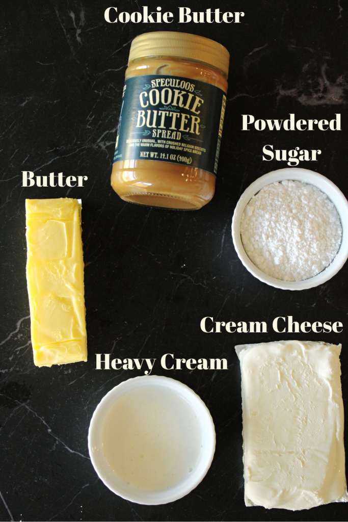 Cookie butter frosting ingredients