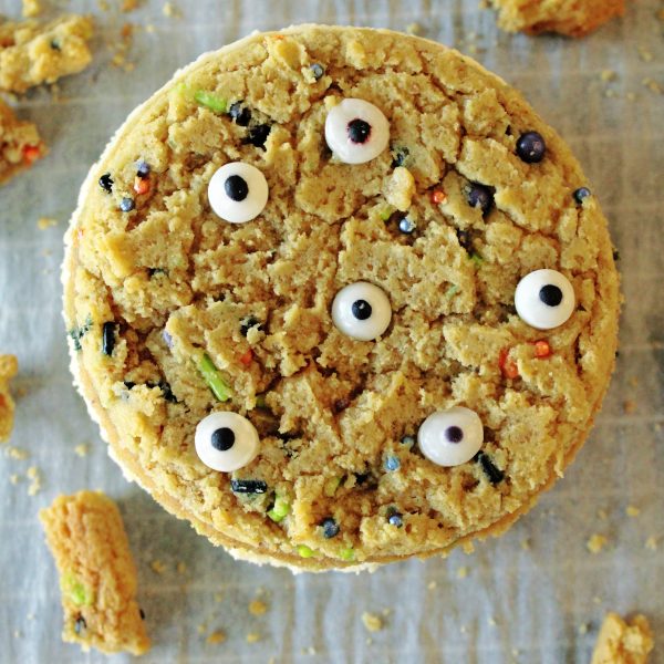 Halloween Monster Ice Cream Sandwiches