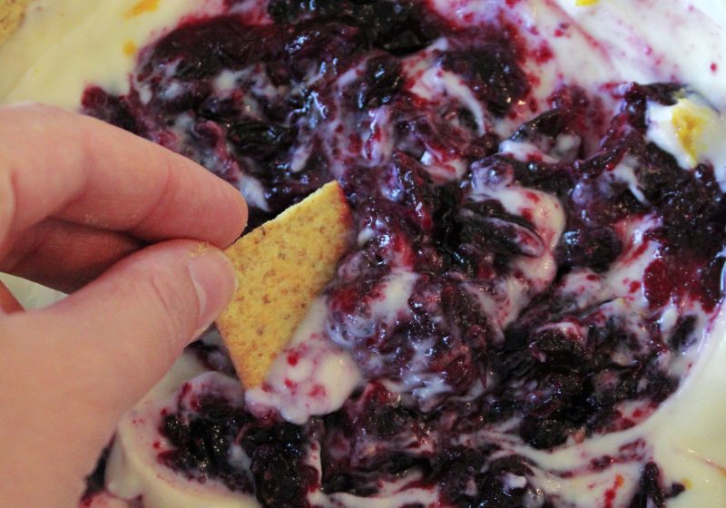 Holiday Cranberry Orange Whipped Ricotta